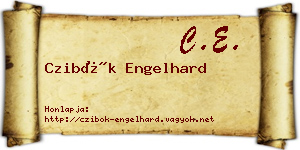Czibók Engelhard névjegykártya